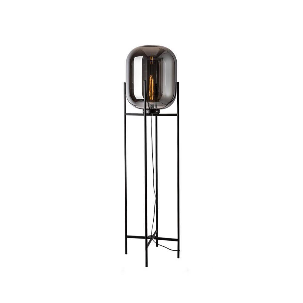 Liorivelia industriel gulvlampe i glas