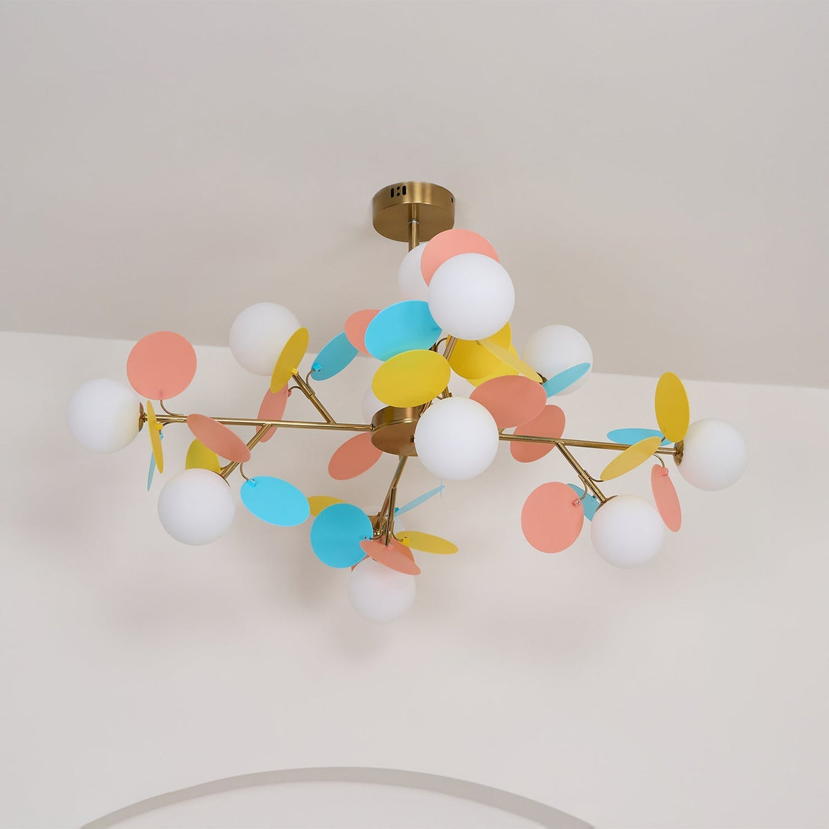 Tide Chandelier Off White Tree Eight Open Shades