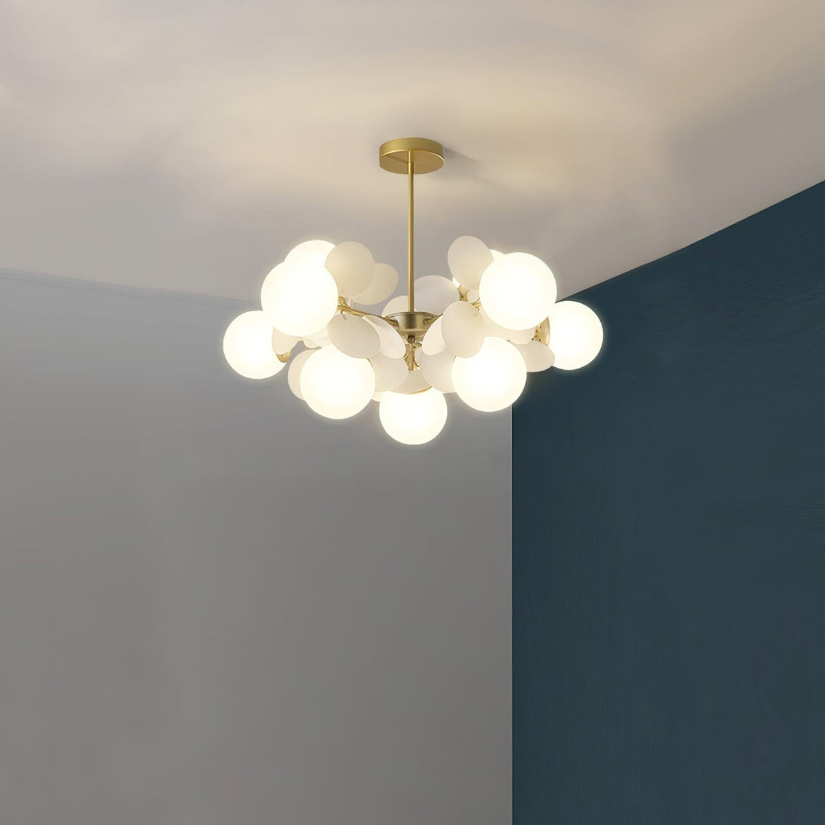 Tide Chandelier Off White Tree Eight Open Shades