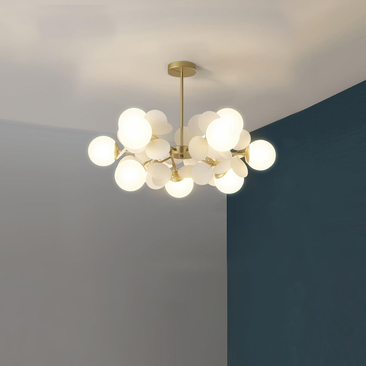 Tide Chandelier Off White Tree Eight Open Shades