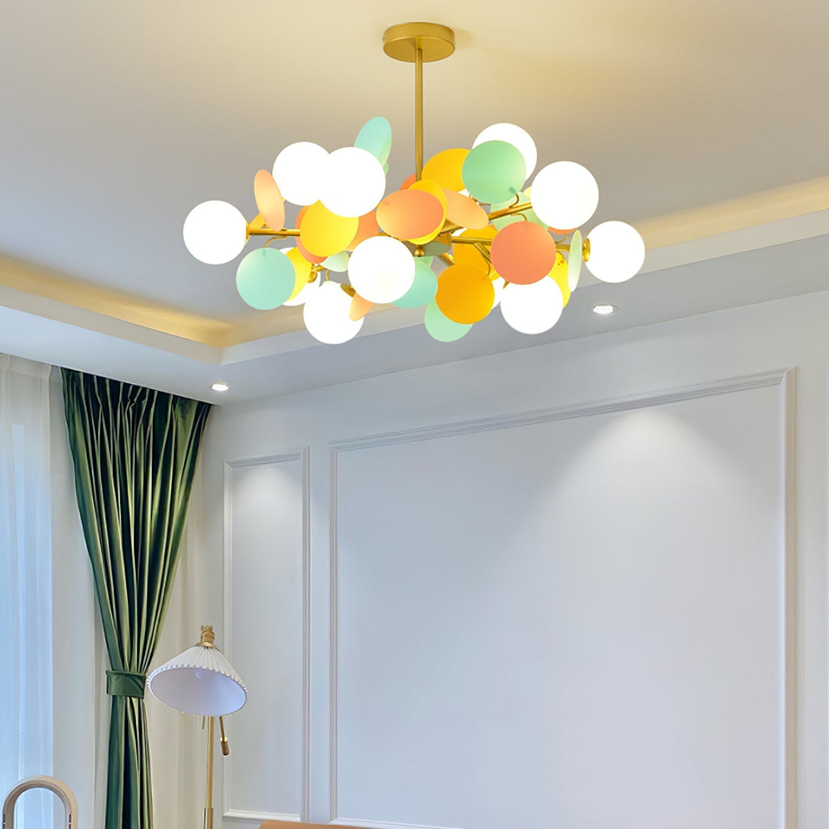 Tide Chandelier Off White Tree Eight Open Shades
