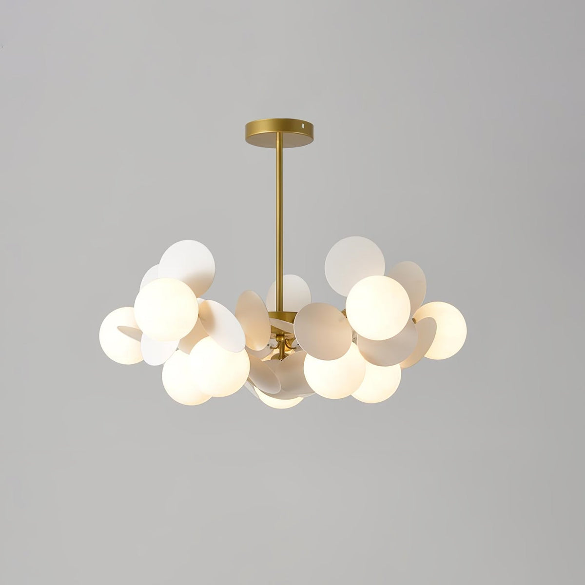Tide Chandelier Off White Tree Eight Open Shades