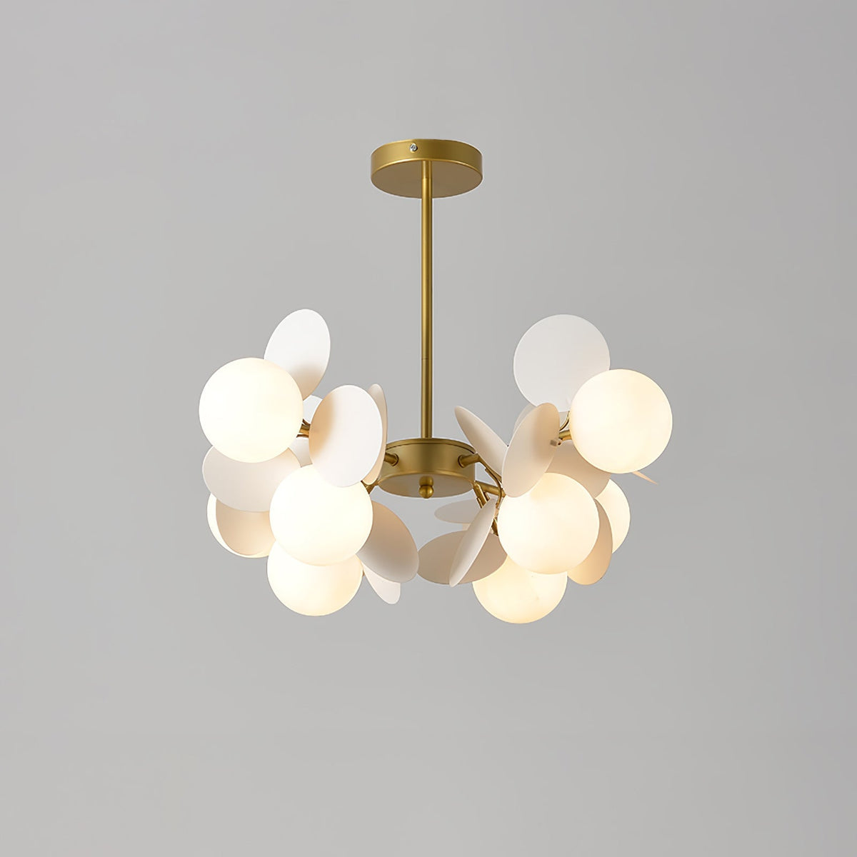 Tide Chandelier Off White Tree Eight Open Shades