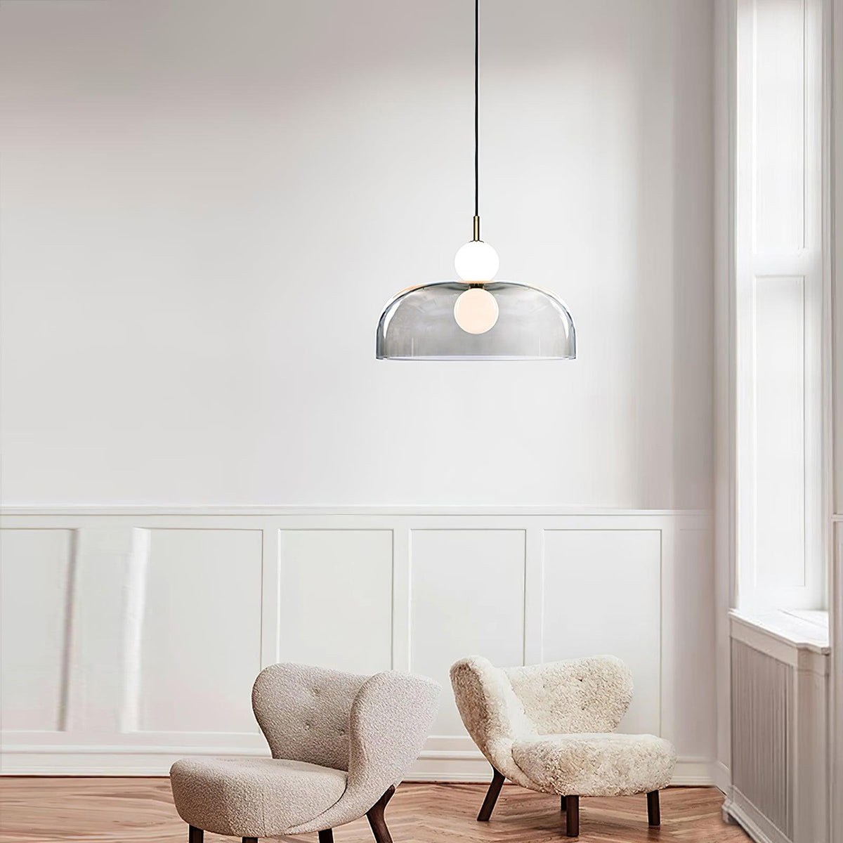 Celelia moderne minimalistisk glaspendel