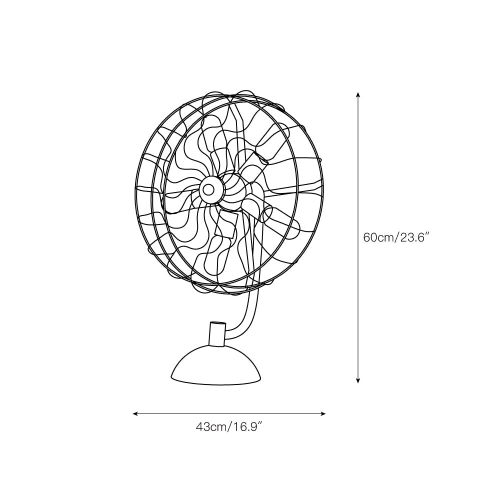 Fantic-bordlampe