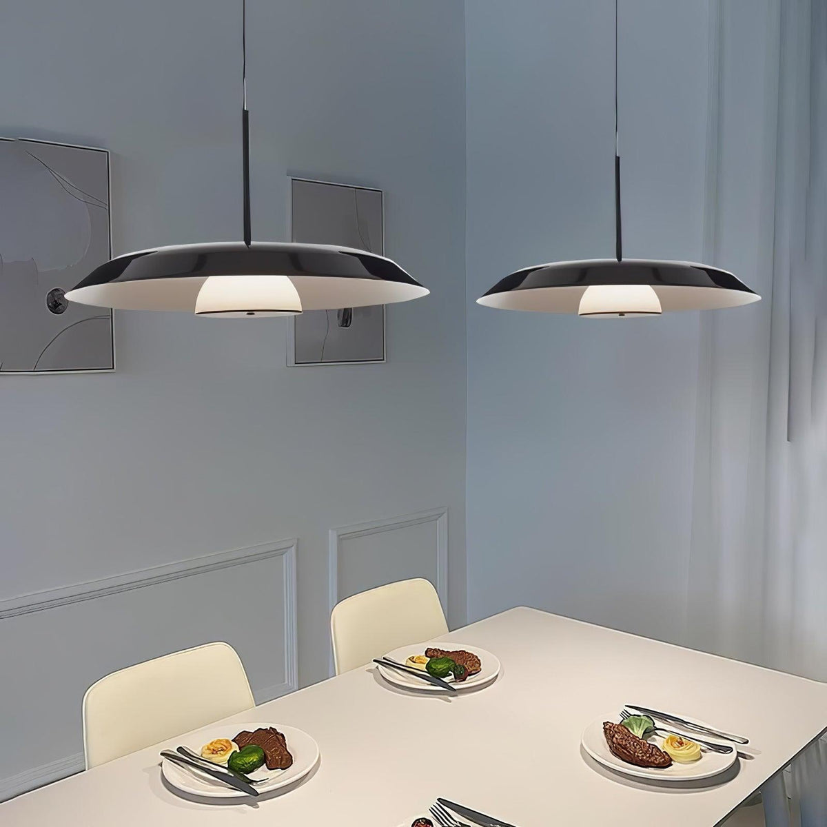 Calyx kunstnerisk akryl-pendellampe