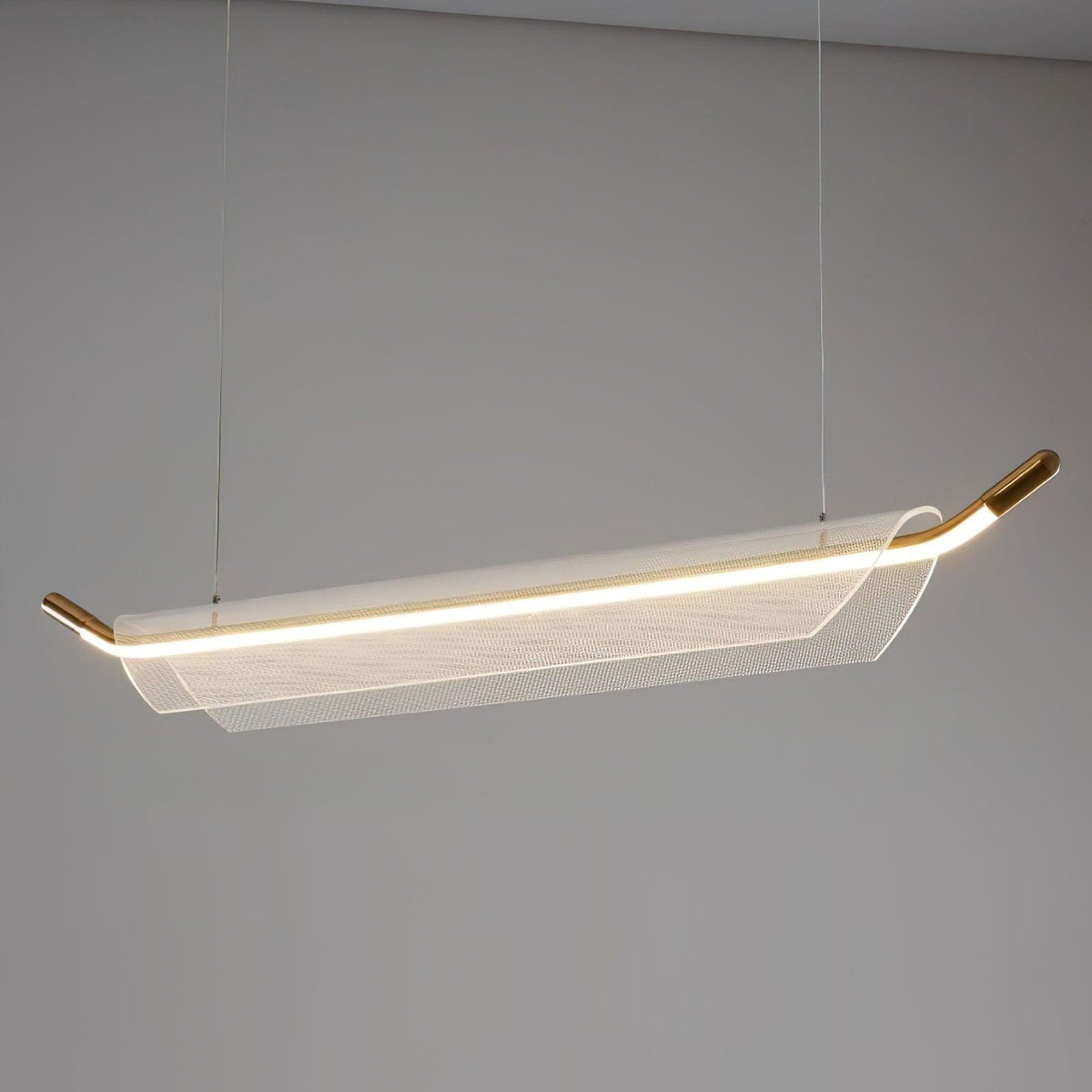 Candeeiro suspenso de acrílico moderno Glider