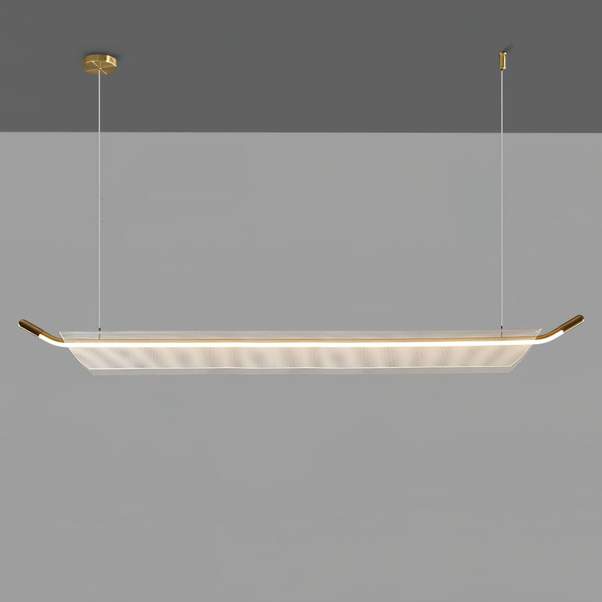 Candeeiro suspenso de acrílico moderno Glider