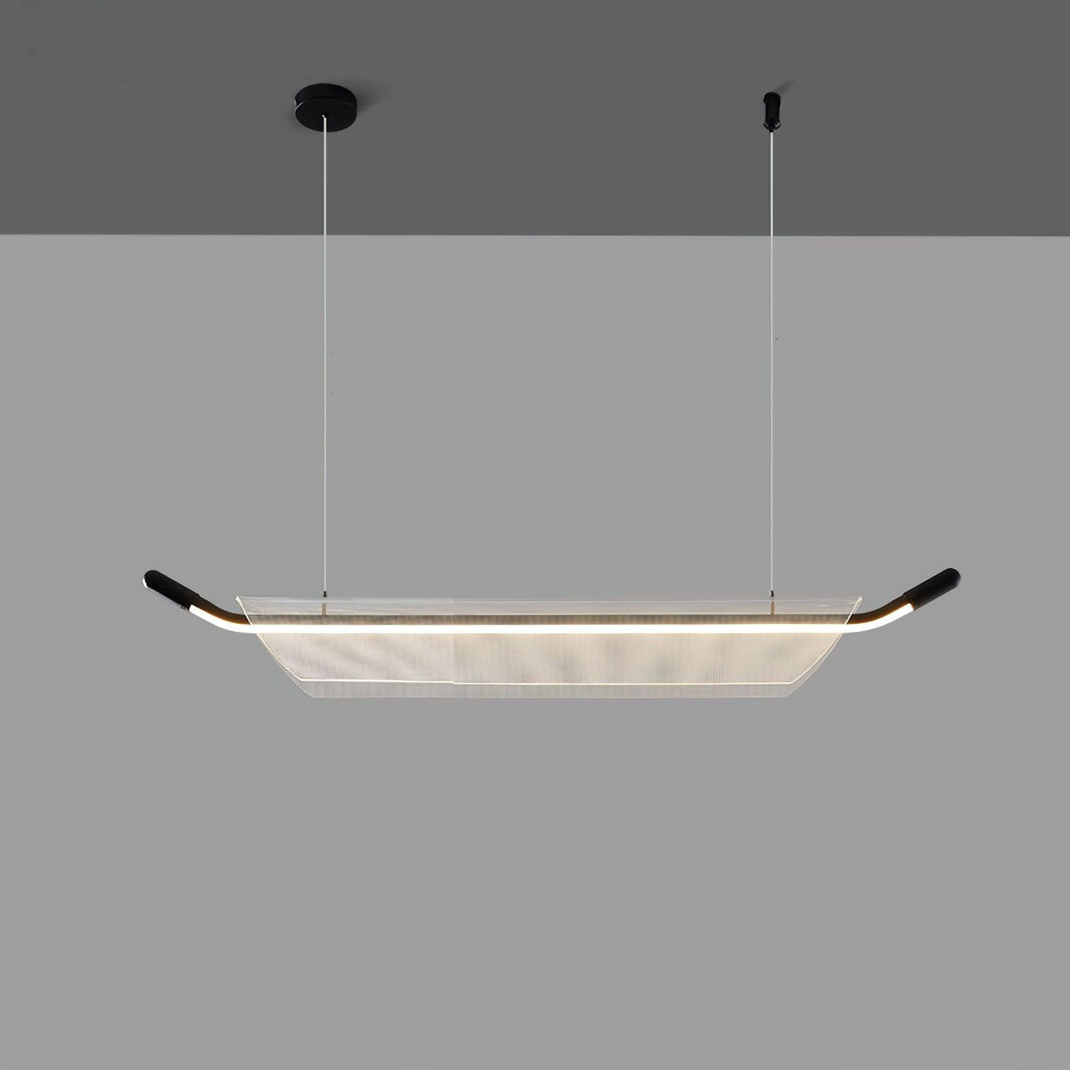 Candeeiro suspenso de acrílico moderno Glider