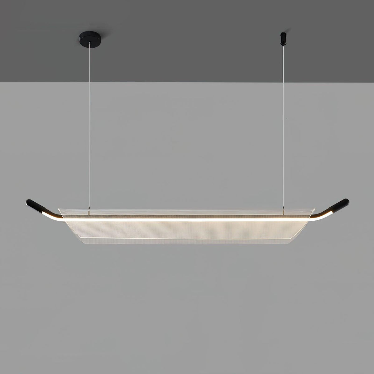 Candeeiro suspenso de acrílico moderno Glider
