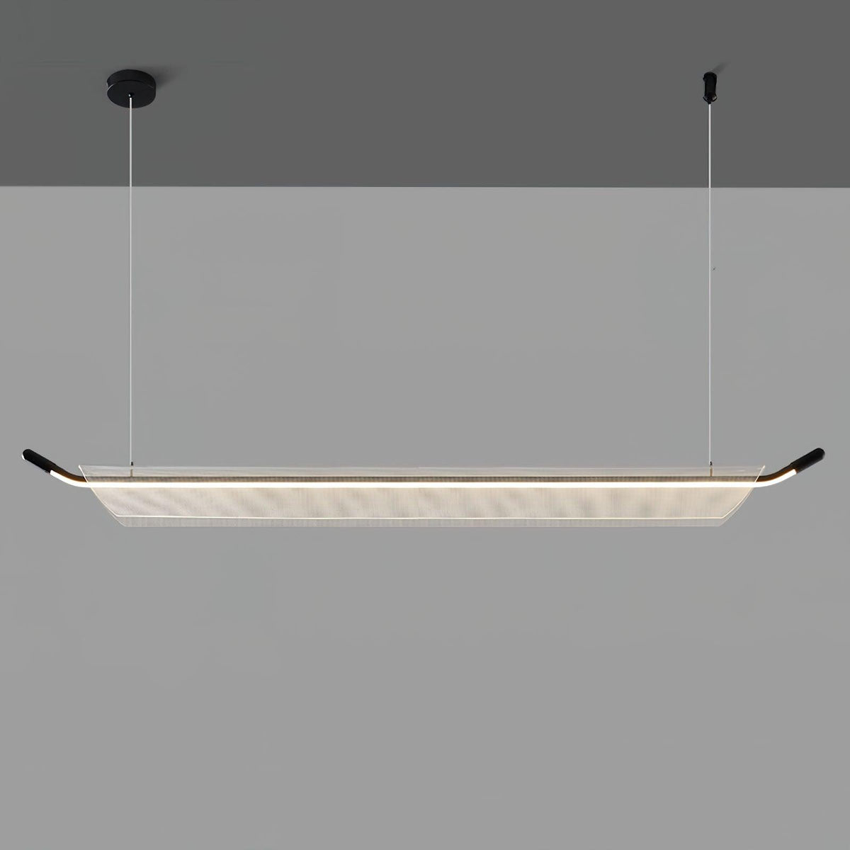 Candeeiro suspenso de acrílico moderno Glider