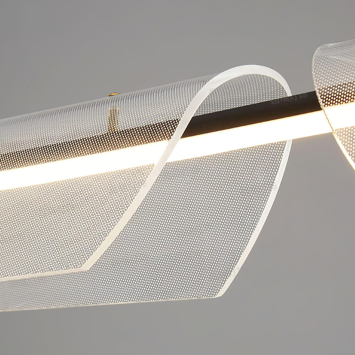 Candeeiro suspenso de acrílico moderno Glider