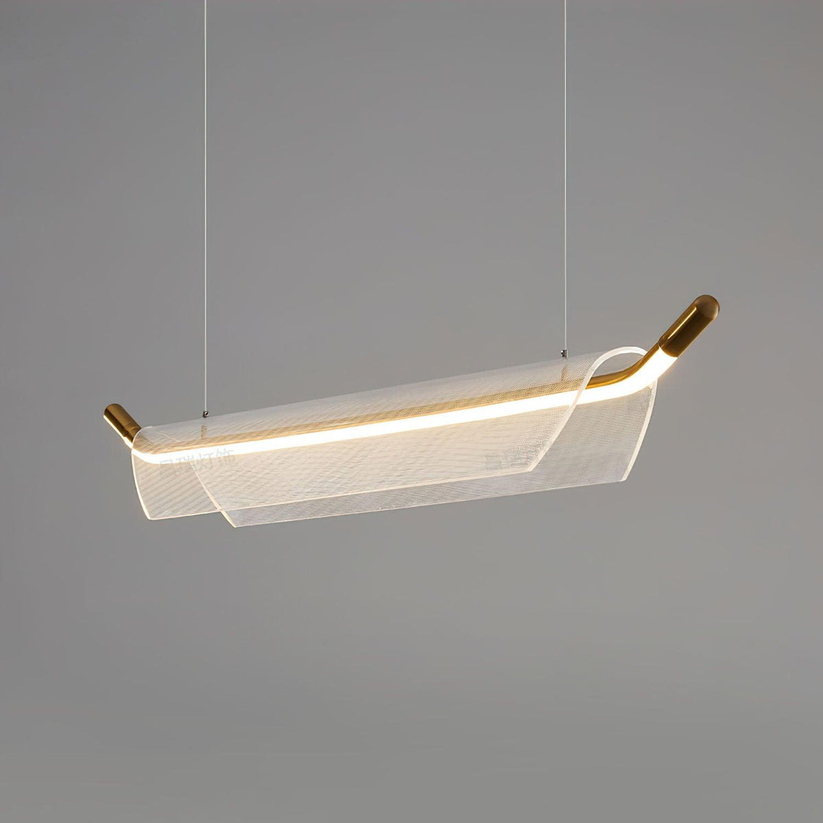 Candeeiro suspenso de acrílico moderno Glider