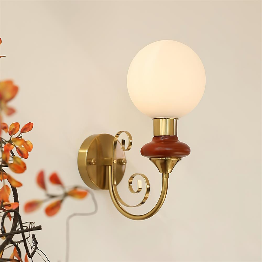 Teriearia vägglampa