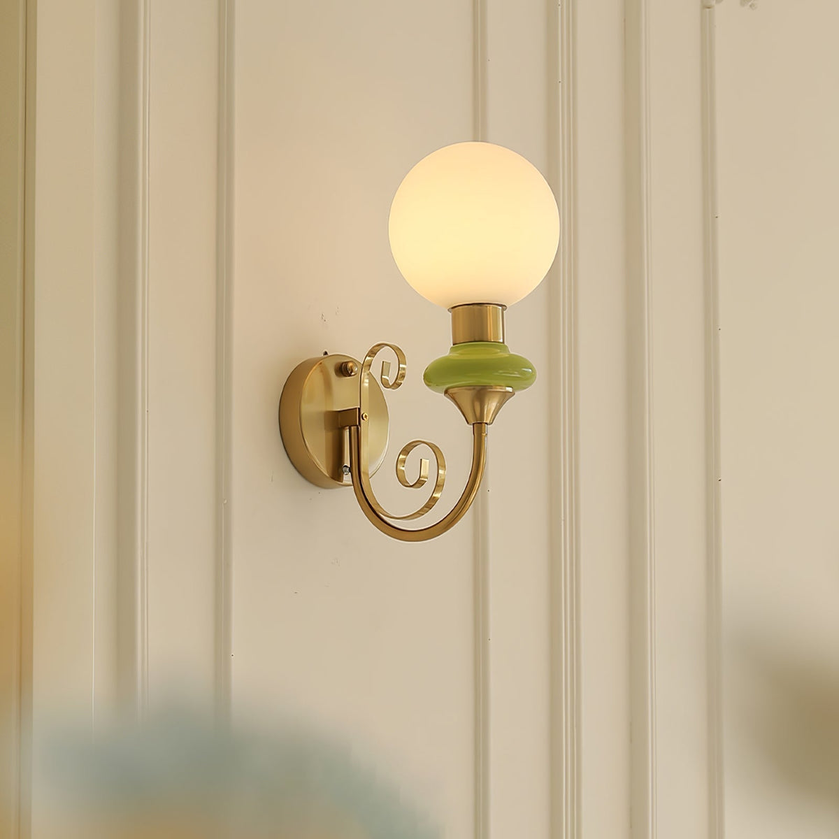 Candeeiro de parede plug-in Whirl Chic