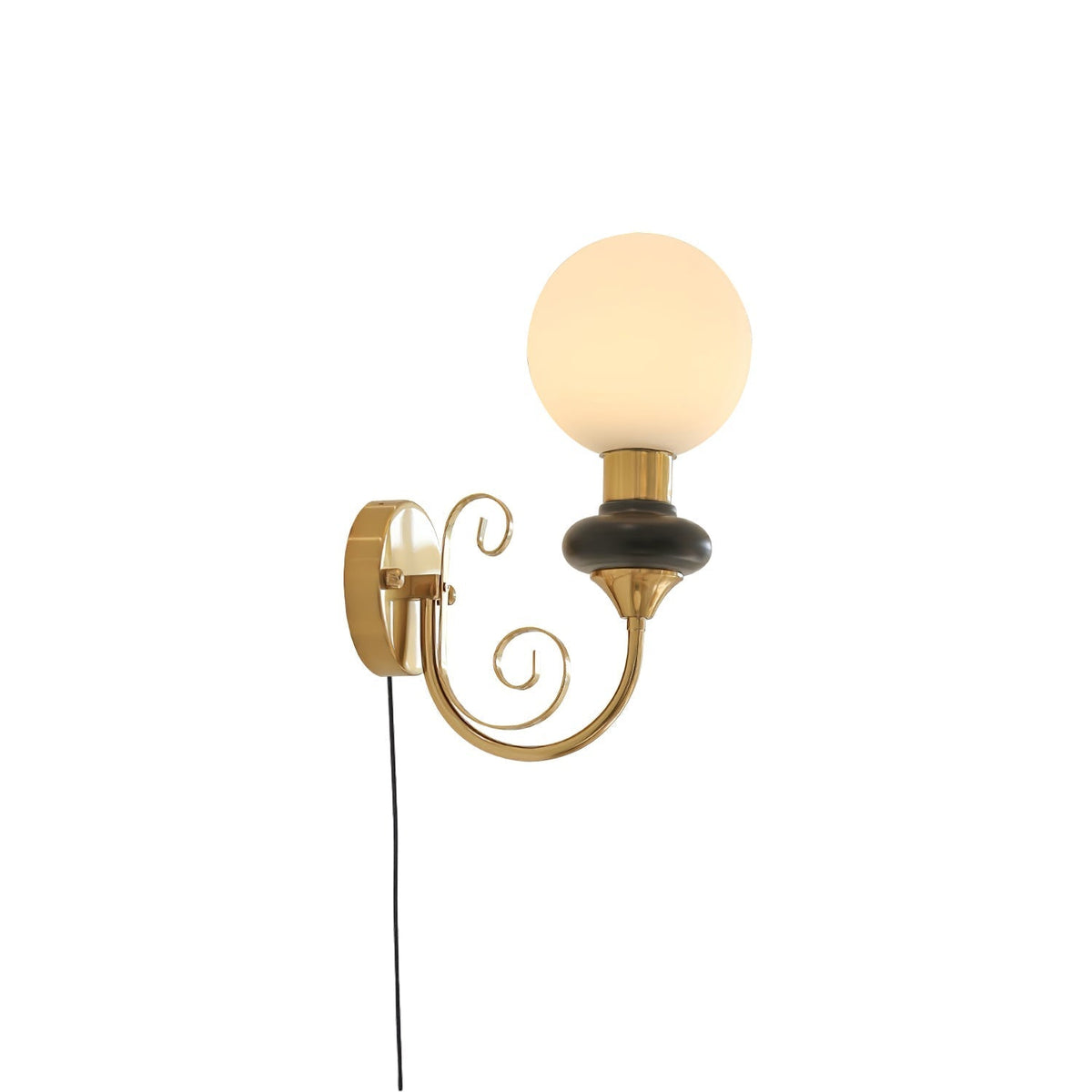 Candeeiro de parede plug-in Whirl Chic