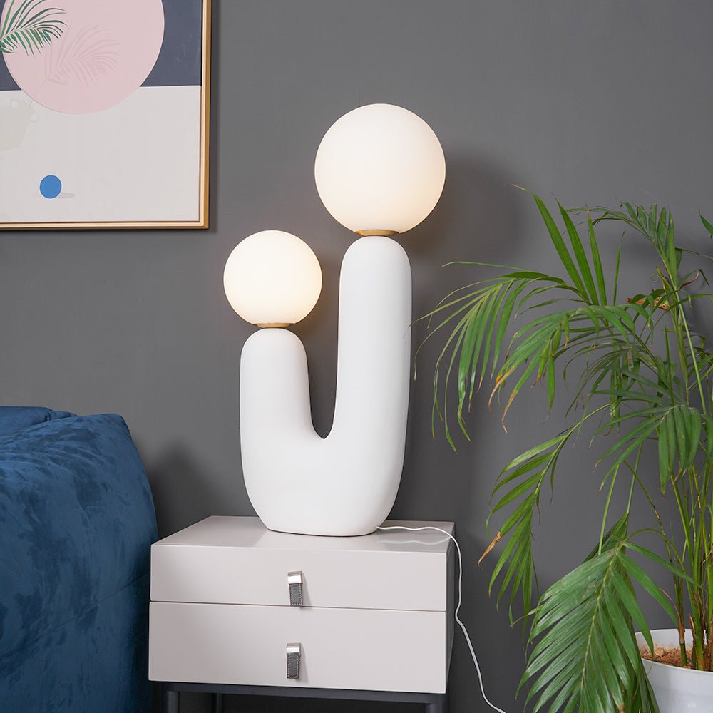 Fayorn keramisk bordslampa