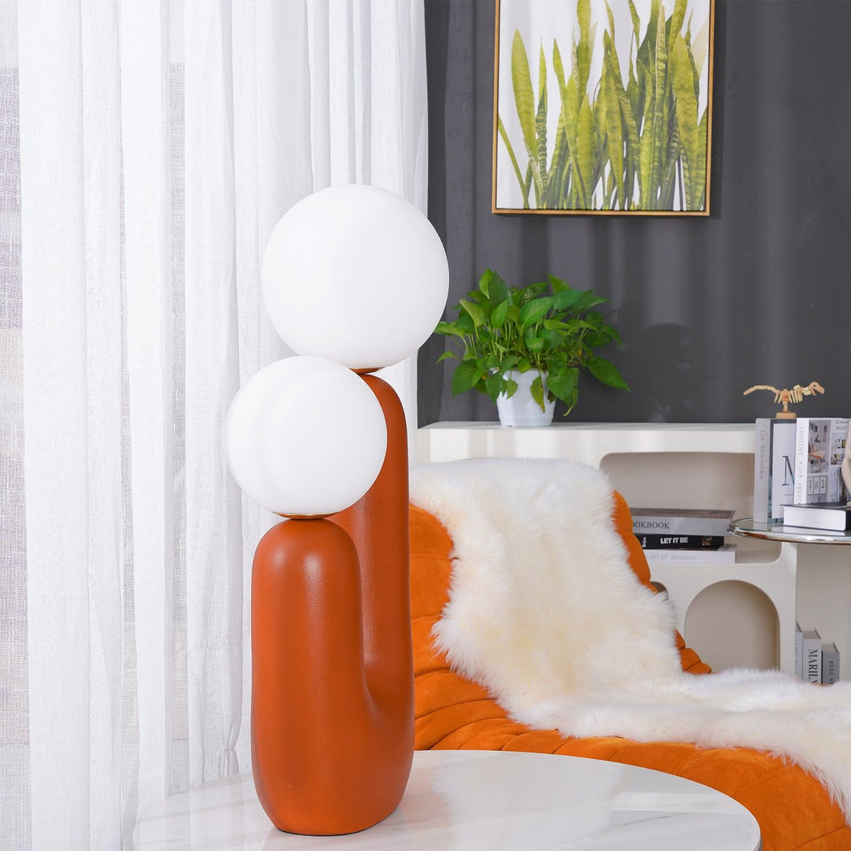 Fayorn keramisk bordslampa