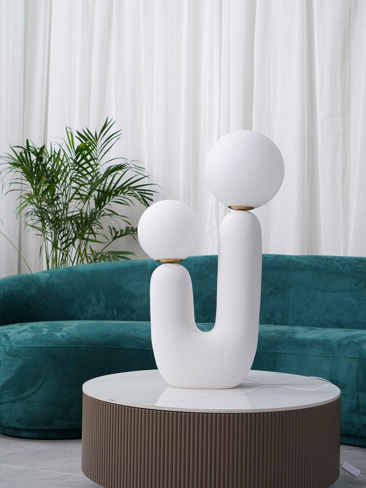 Fayorn keramisk bordslampa