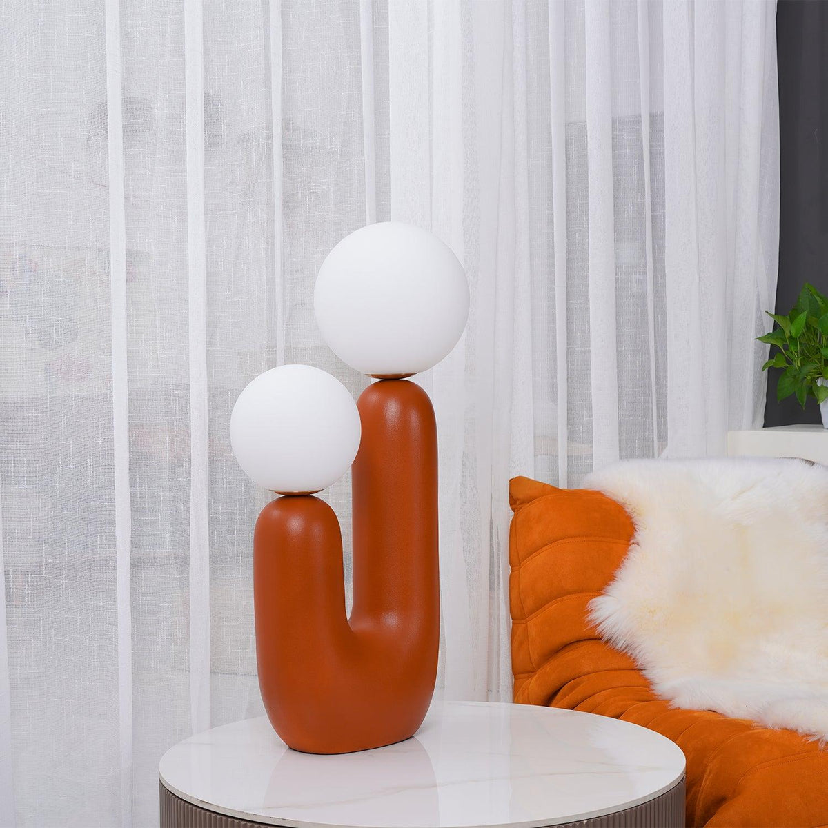 Fayorn keramisk bordslampa