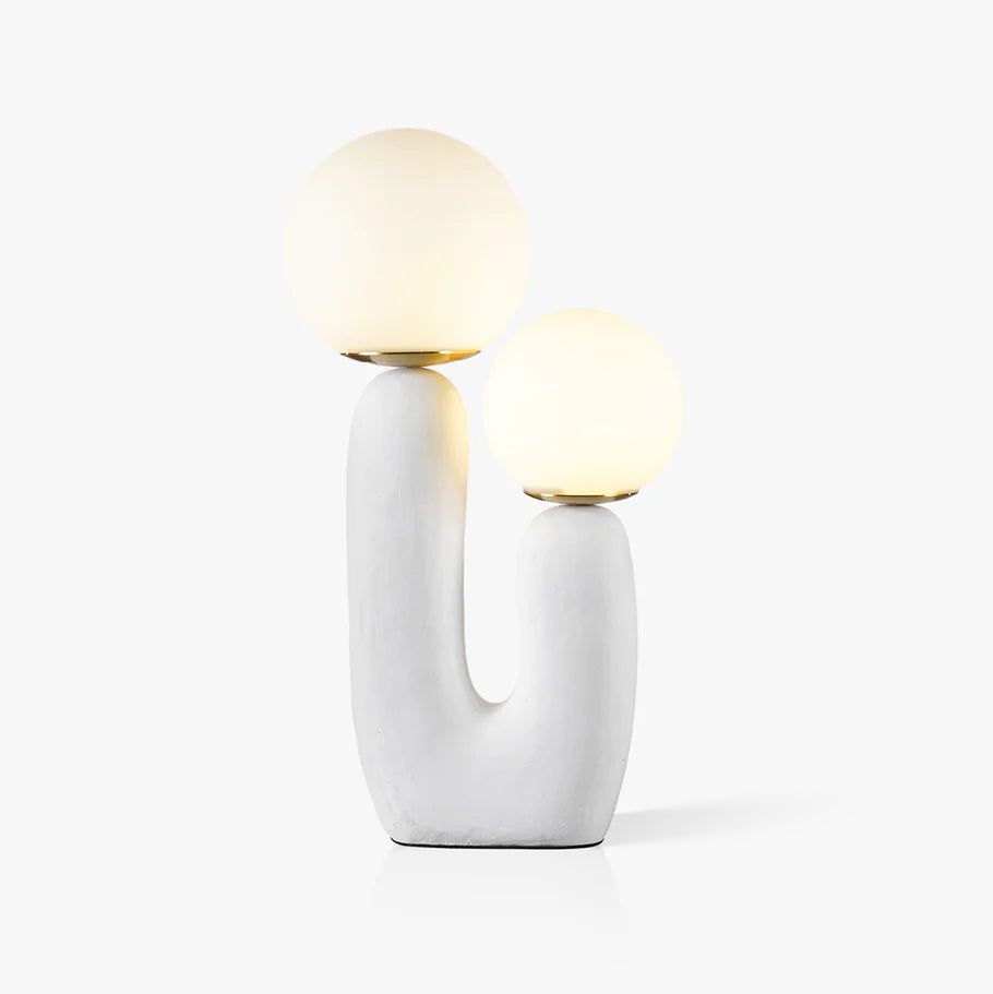 Elyrain konstnärlig bordslampa i harts