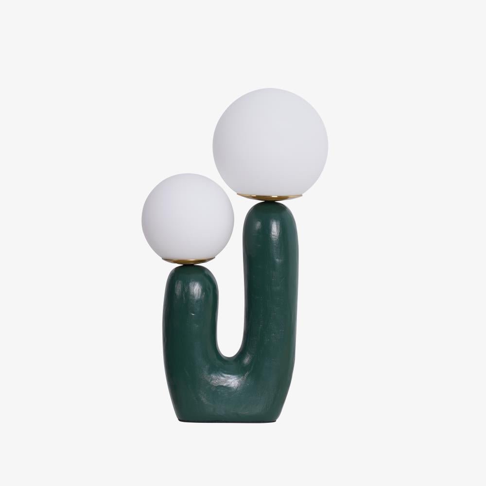 Elyrain konstnärlig bordslampa i harts