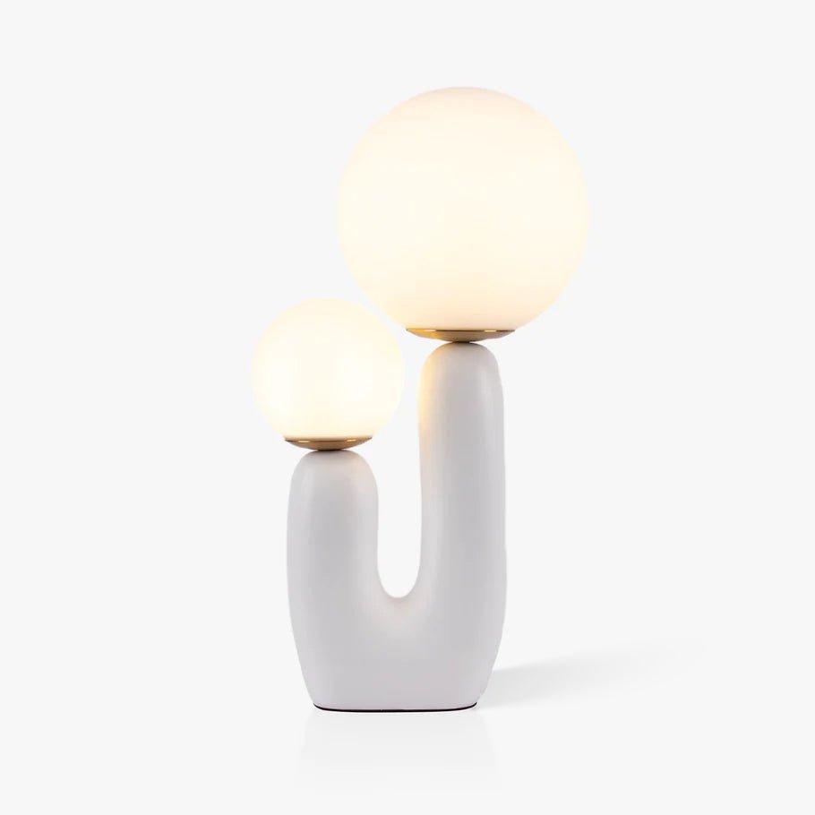 Elyrain konstnärlig bordslampa i harts