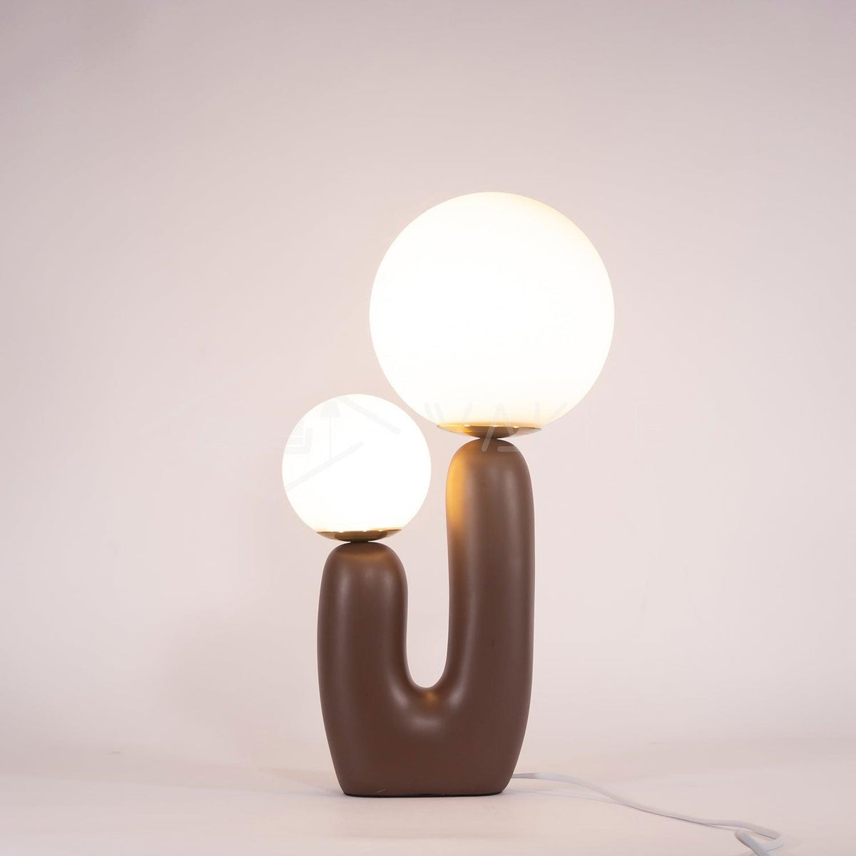Fenix konstnärliga bordslampa i harts