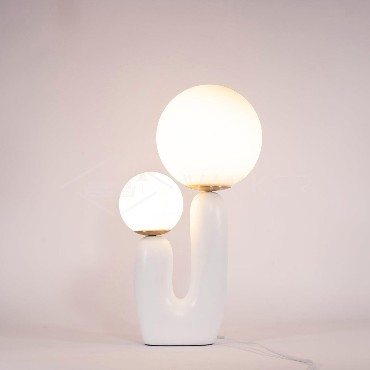 Fenix konstnärliga bordslampa i harts