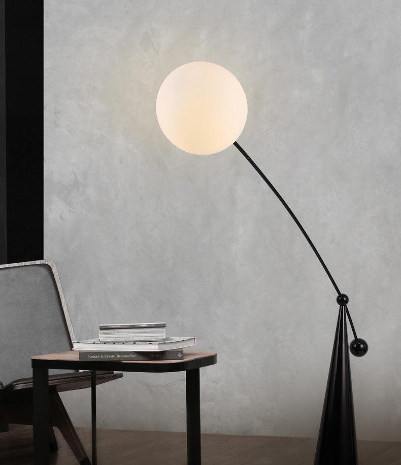 Ortalil modern bågformad golvlampa