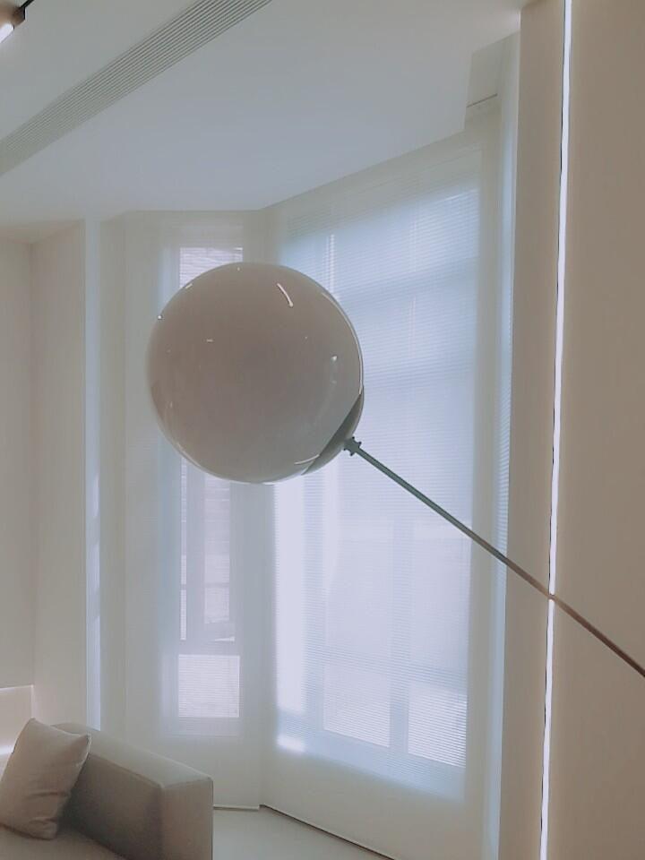 Ortalil modern bågformad golvlampa