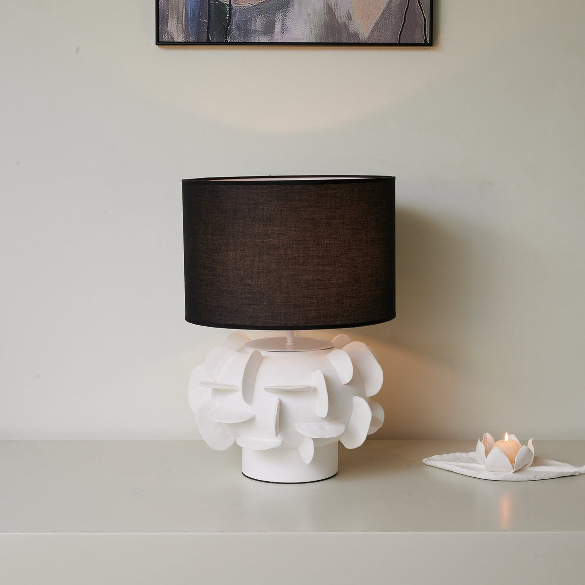 Peyton samtida bordslampa i keramik