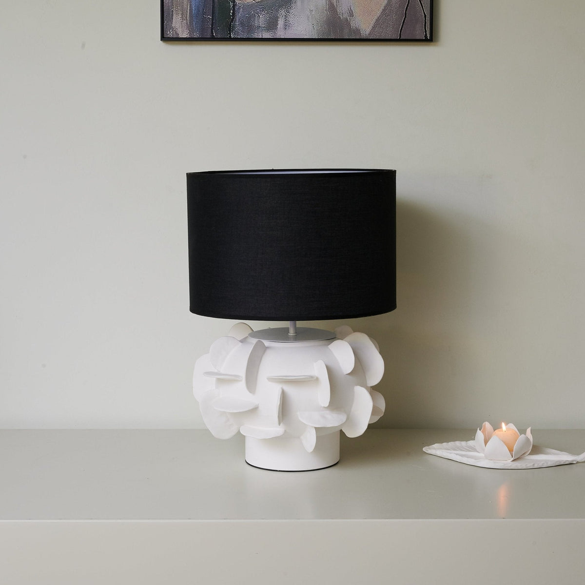 Peyton samtida bordslampa i keramik