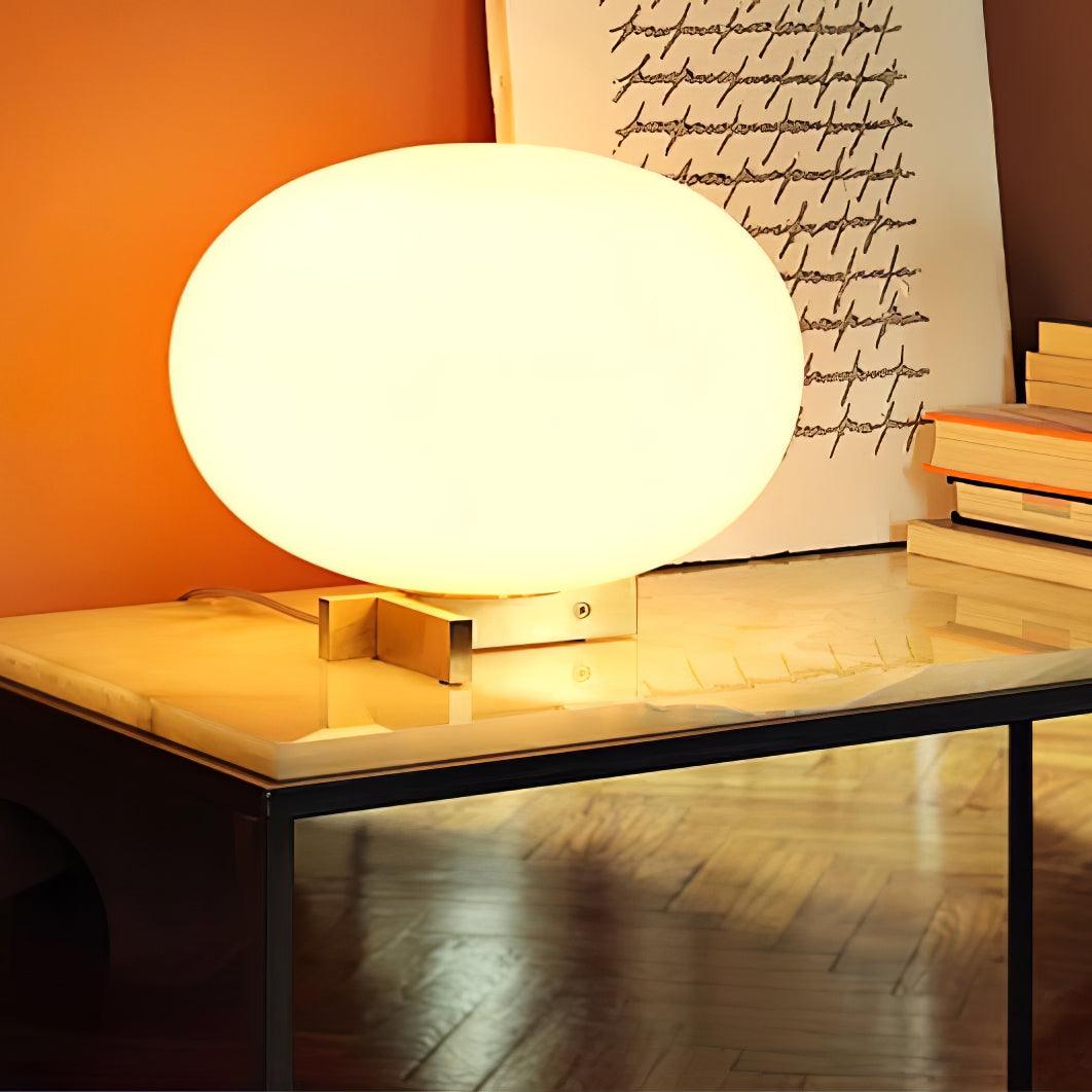 Golvin orbital bordlampe i kugleform