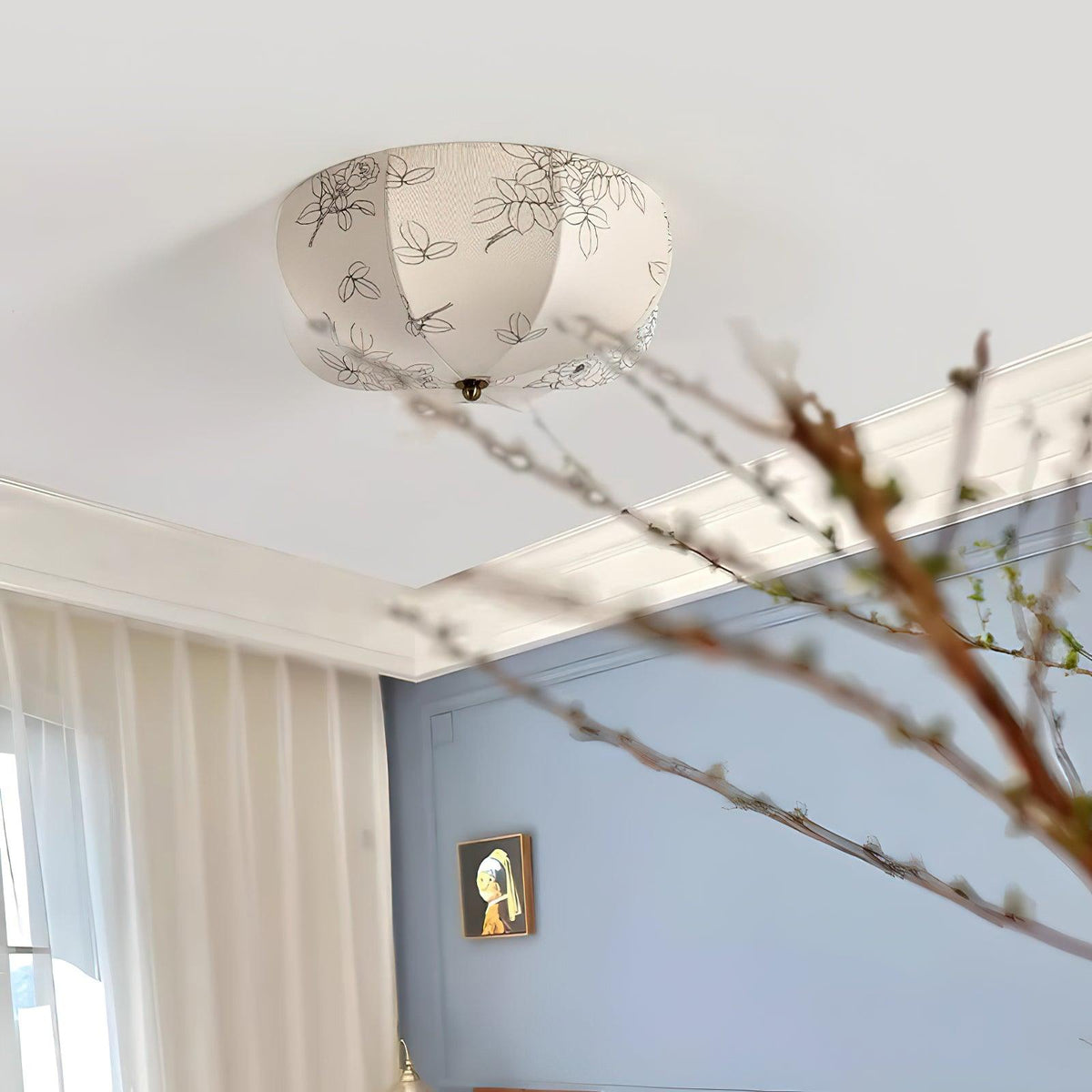 Ryls Premium Nordisk Kunst Stofloftlampe