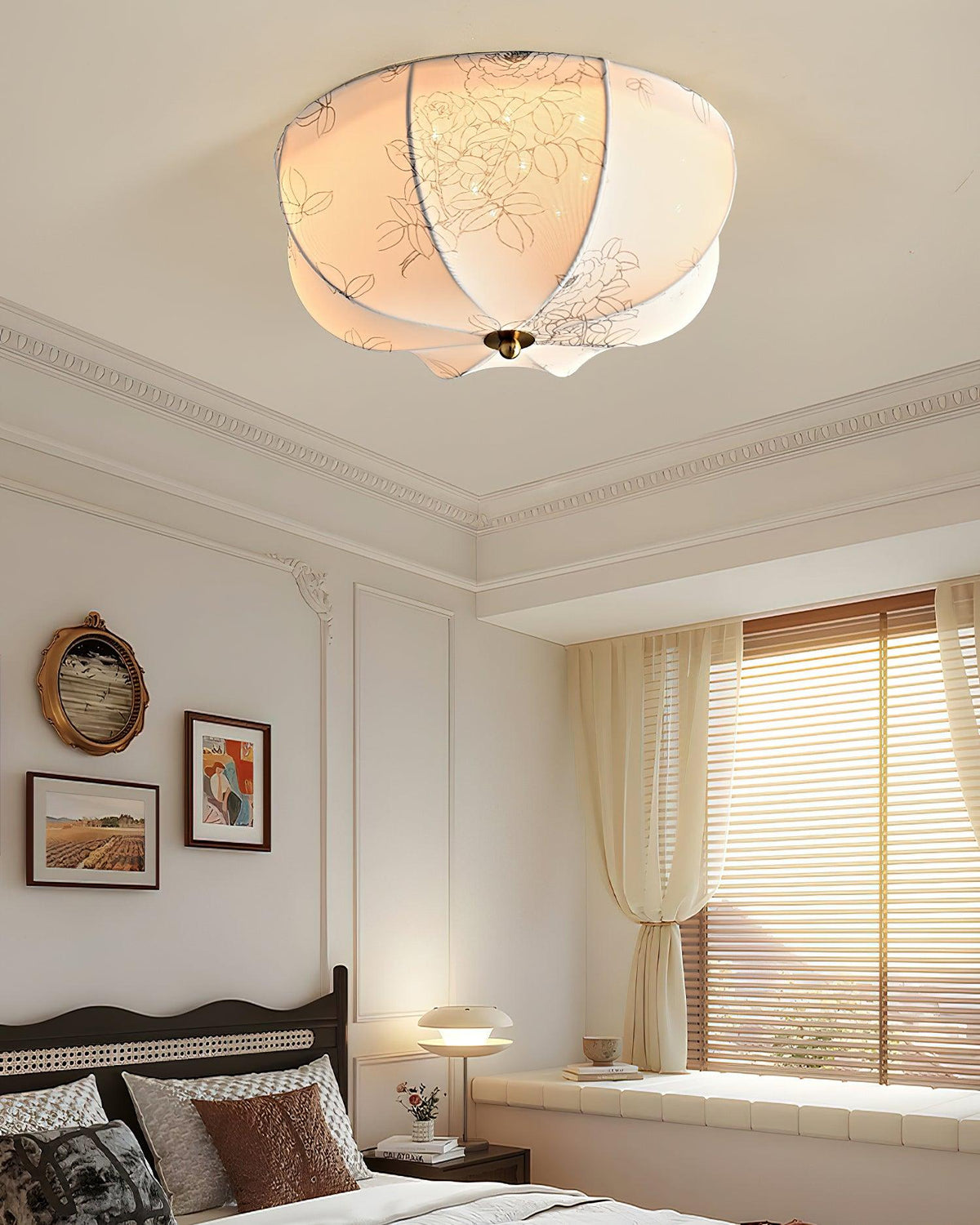 Ryls Premium Nordisk Kunst Stofloftlampe