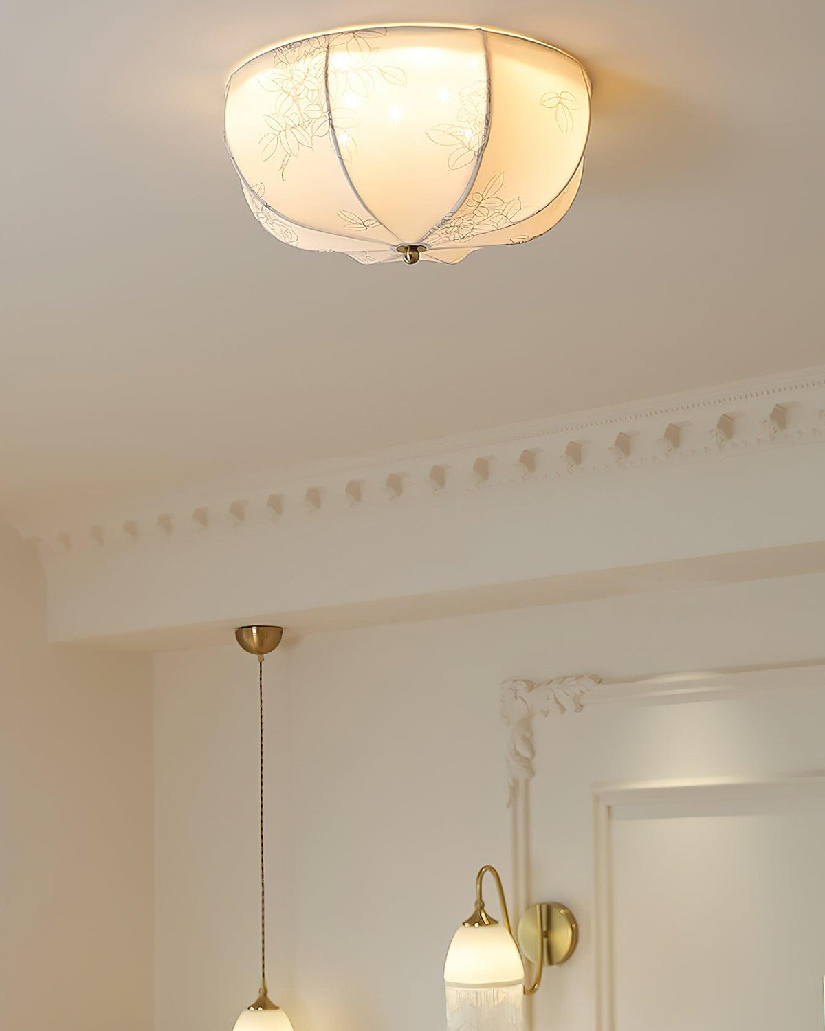 Ryls Premium Nordisk Kunst Stofloftlampe