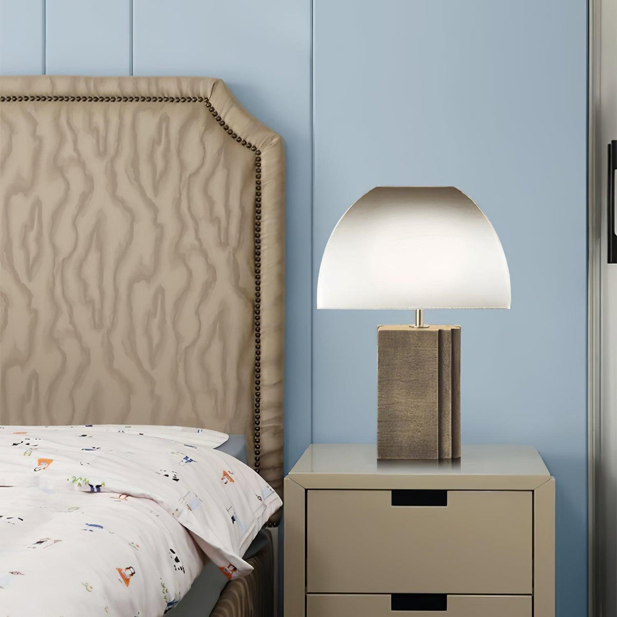 Cylo minimalistisk bordslampa i harts