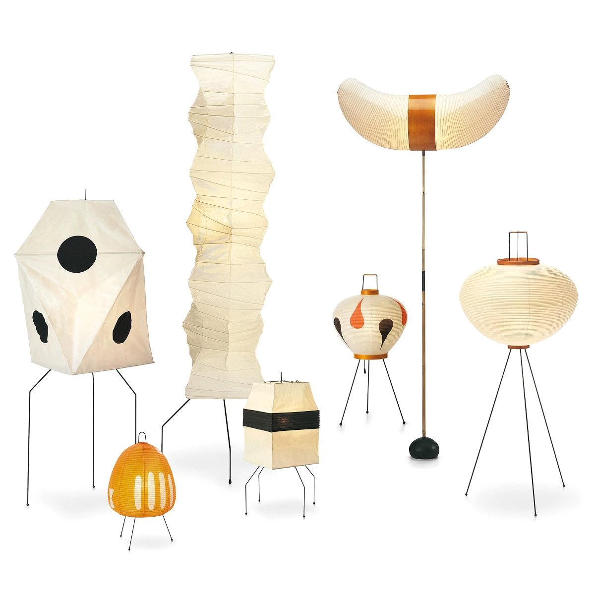 Sath kunstnerisk gulvlampe i stof