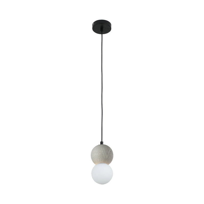 Joss minimalistisk pendellampe i cement