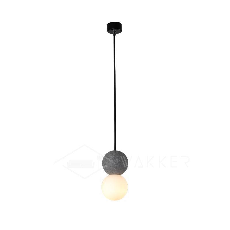 Joss minimalistisk pendellampe i cement