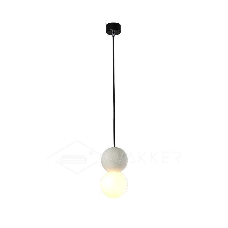 Joss minimalistisk pendellampe i cement