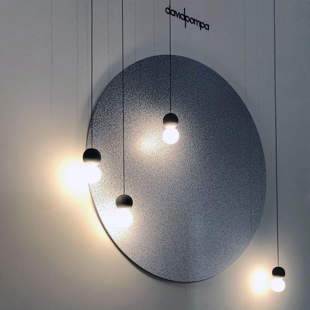 Joss minimalistisk pendellampe i cement
