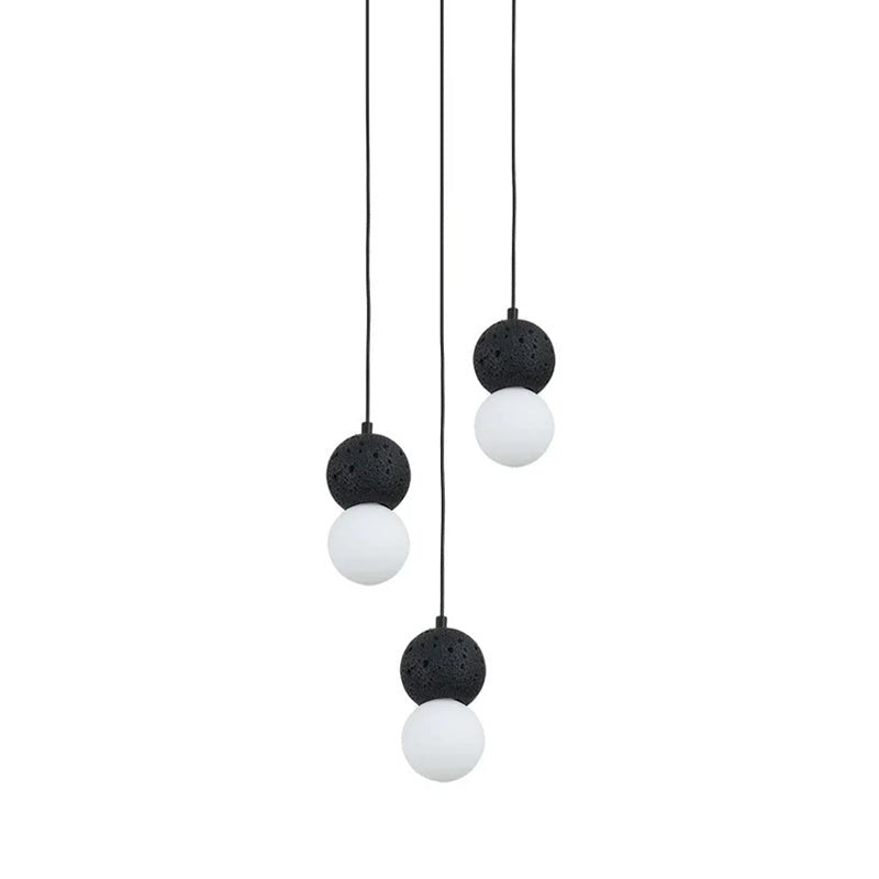 Joss minimalistisk pendellampe i cement