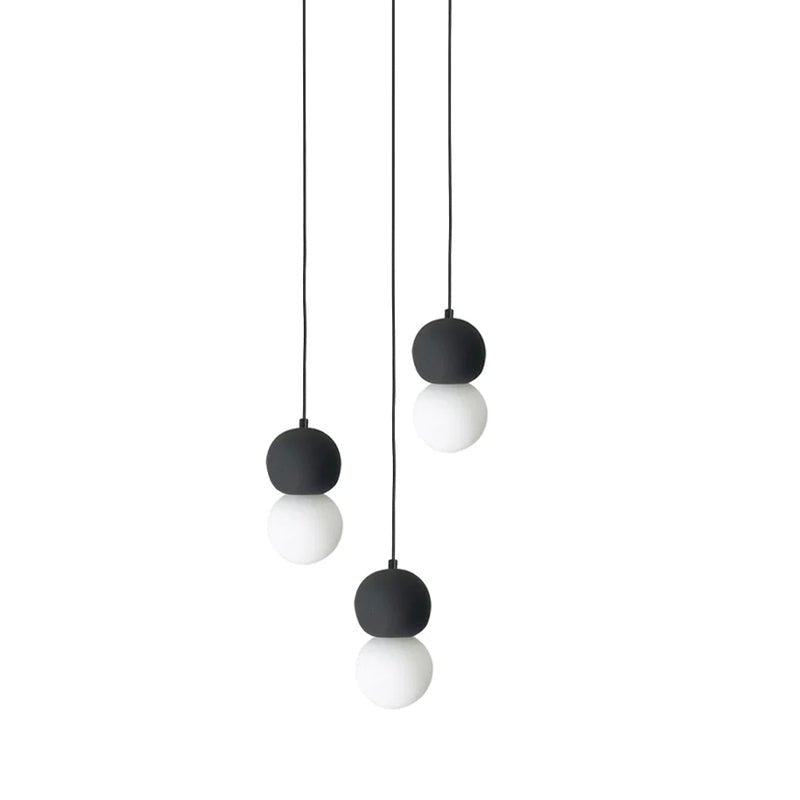 Joss minimalistisk pendellampe i cement