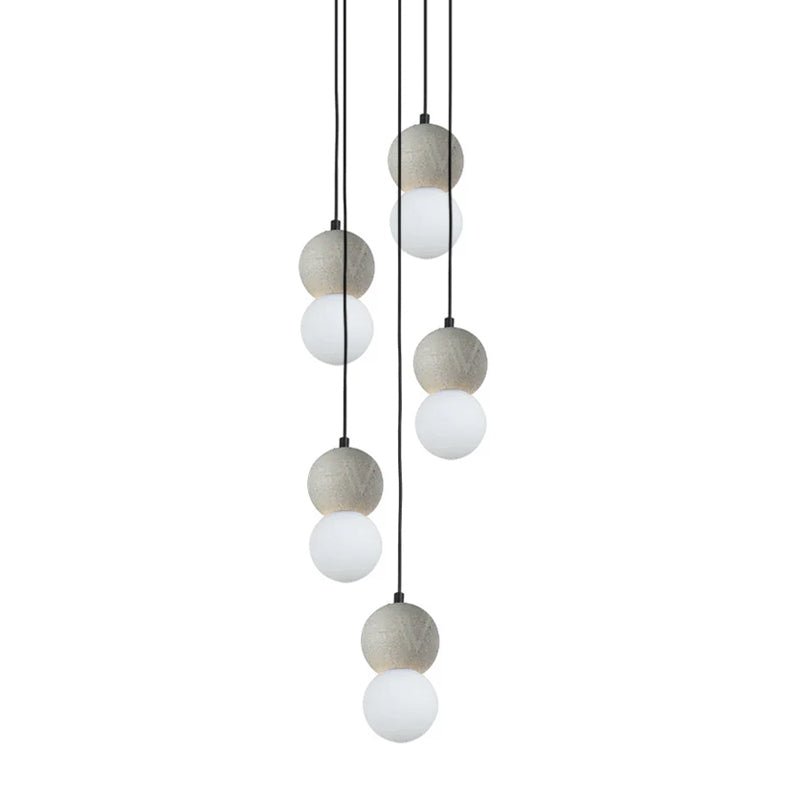 Joss minimalistisk pendellampe i cement