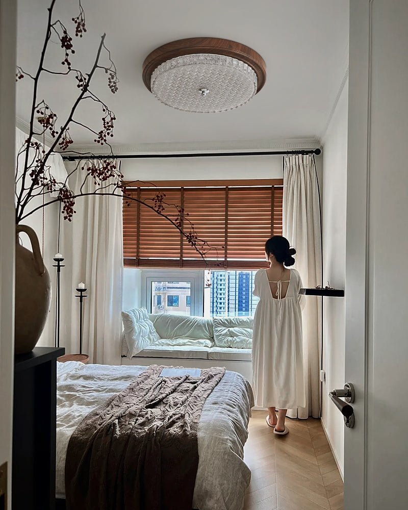 Nyshair moderne minimalistisk loftslampe i glas
