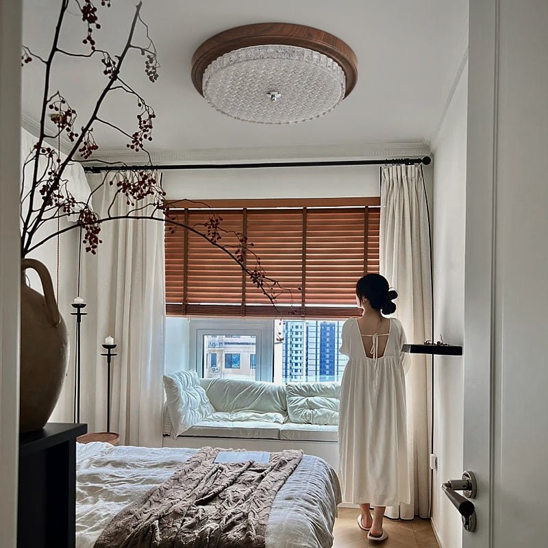 Nyshair moderne minimalistisk loftslampe i glas
