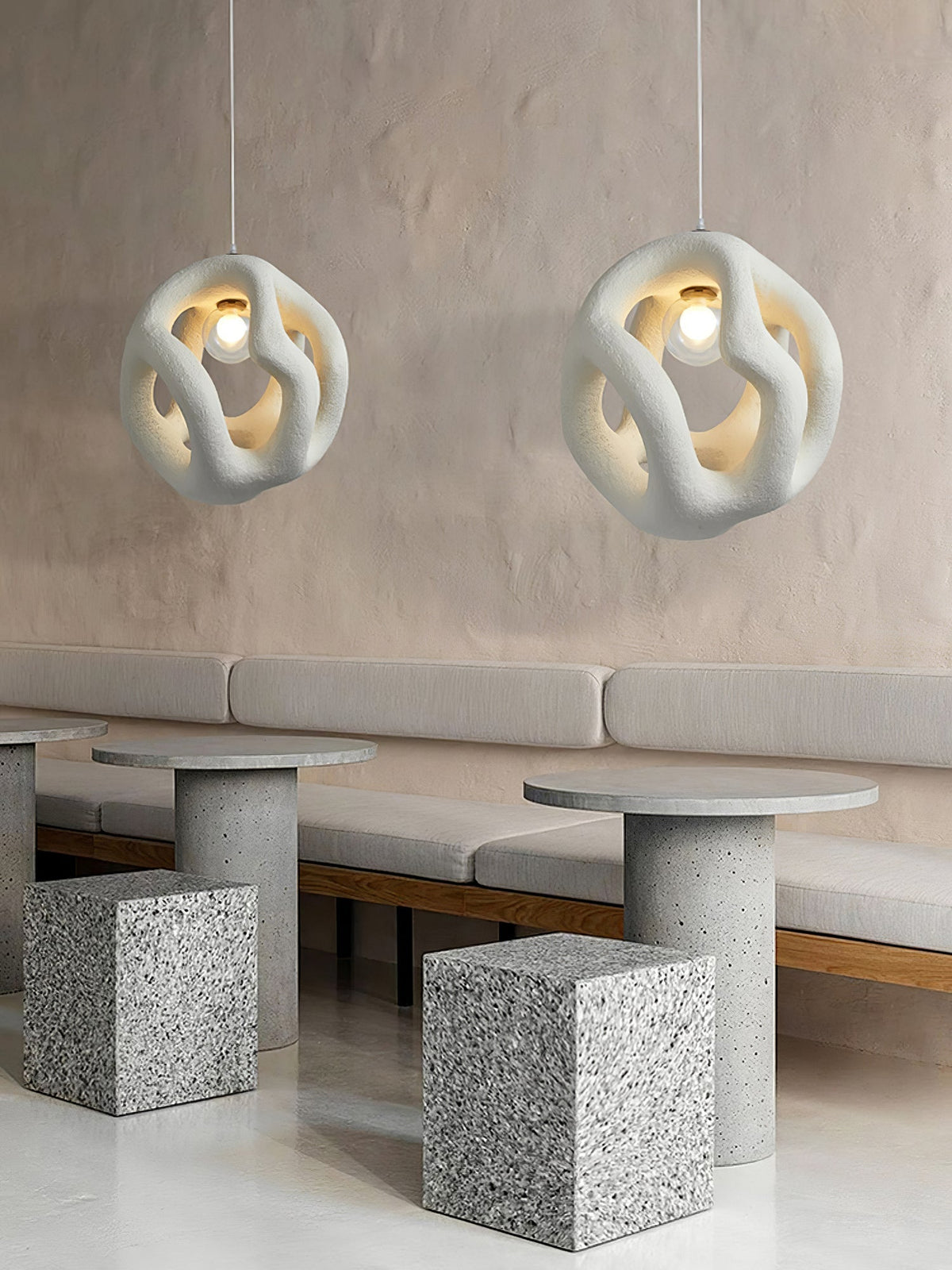Corra wabi-sabi-taklampa