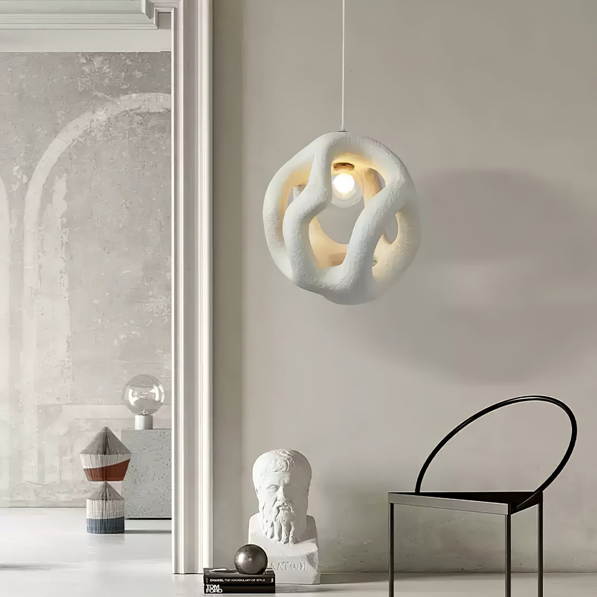 Corra wabi-sabi-taklampa